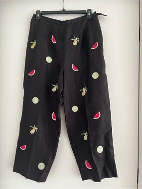 Talbots Linen Fruit Pants